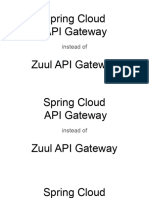 Spring Cloud API Gateway Introduction