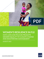 Women Resilience Fiji Gender Equality Climate Change