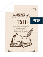 Comentario de Texto 1