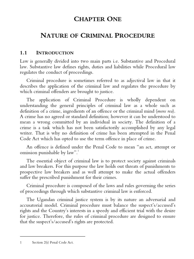 Criminal Procedure And Practice In Uganda Ssekana Pdf Court