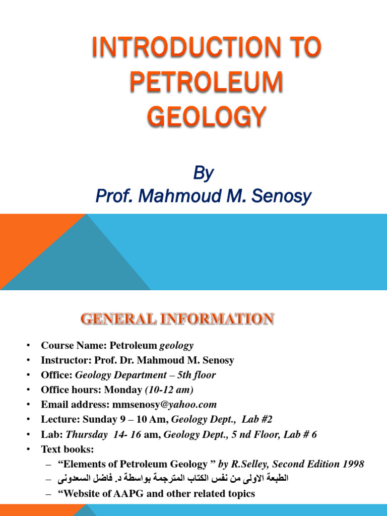 Introduction to Petroleum Geology | PDF | Petroleum Reservoir | Petroleum