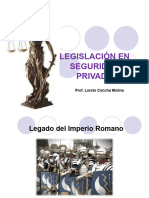 Legislacion en Seguridad Privada