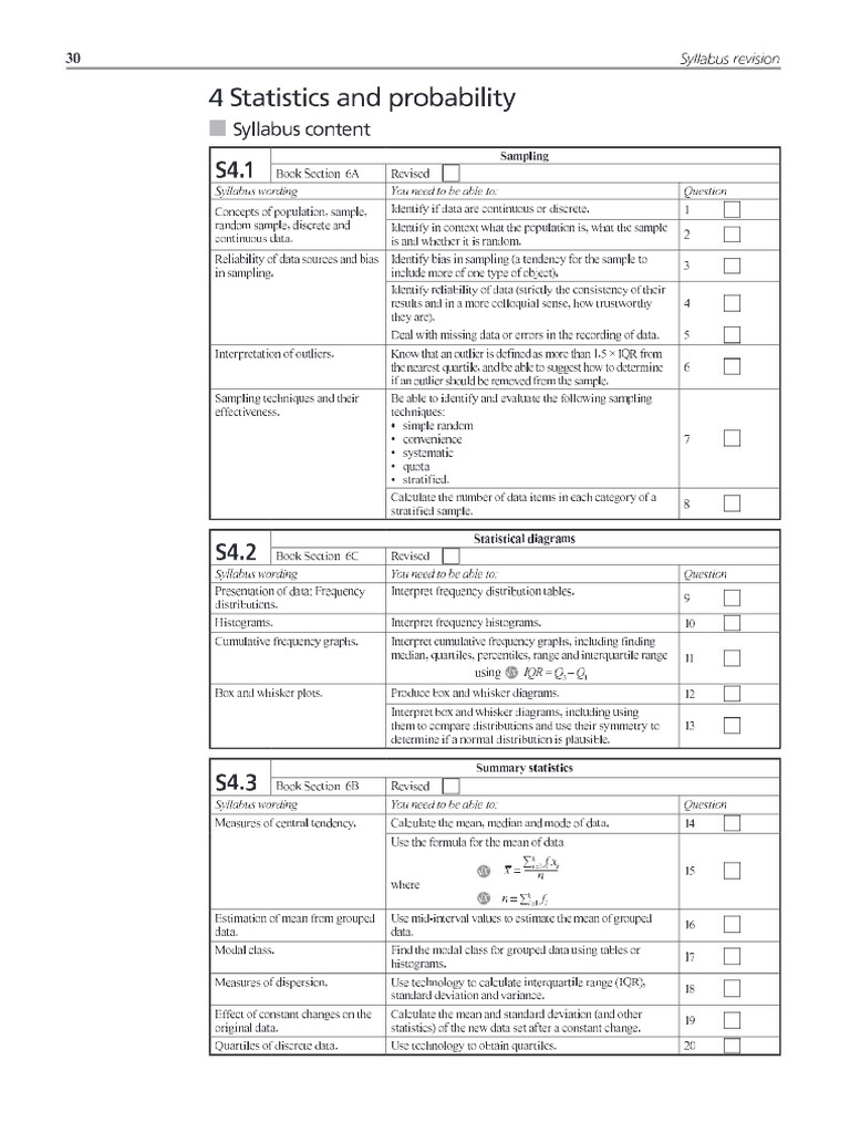 SLAI Statistics-Powtorzenie | PDF