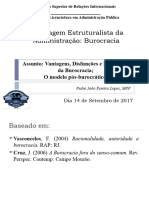 TGA - Aula 13 - O Modelo Burocrático de Organização (Conclusão)