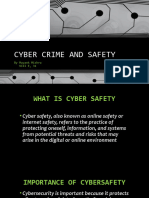 Cyber Crime and Safety