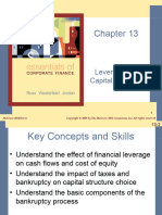 Rosschapter13 Leverage and Capital Structure 111029143418 Phpapp01