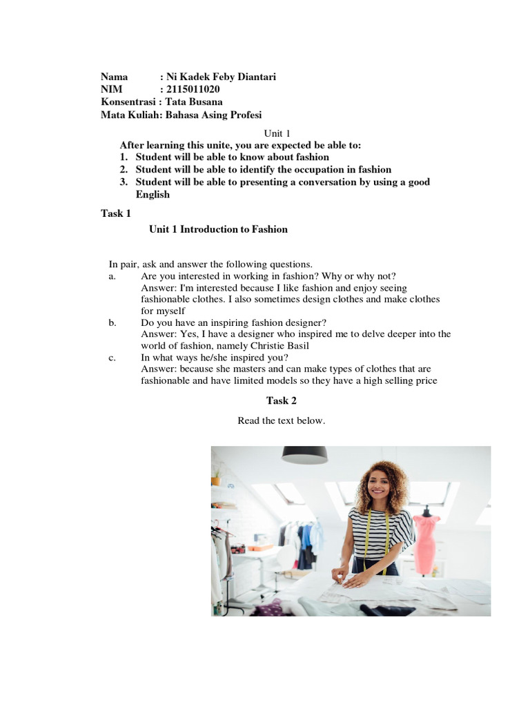 Introduction to Fashion Careers | PDF | Fashion | Fashion Design