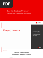 Red Hat Portfolio Overview