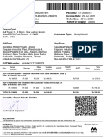 Bill To / Ship To:: Qty Gross Amount Discount Other Charges Taxable Amount CGST SGST/ Ugst Igst Cess Total Amount