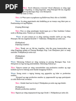 Emcee Script For Fiesta Tagalog | PDF