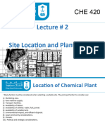 Lecture 2 - Site Location and Plant Layout