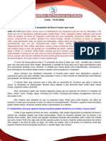 Culto - 10.03.2024: O Propósito de Deus É Maior Que Você