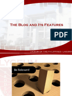 The Blog and Its Features