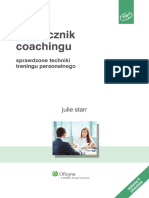 Julie Starr Podręcznik Coachingu Sprawdzone Techniki Treningu Personalnego Zamów Książkę W Księgarni Internetowej Wydanie II Zmienione