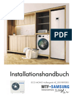 Installationshandbuch ECO MONO Aussengeraet AE 050 RXYDEG