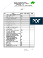 DAFTAR HADIR Drum Band New (1) (1) - 1