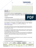 Carta de Colaboracion Residencial Armonia Esp