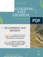 Weathering and Erosion