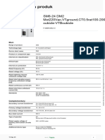 Lembar Data Produk: Sm6-24 Dm2 Mot220Vac, Vtground, Ct0.5Rat100-200, T20, Pm5560,2Ctb Cubicle-Vtbcubicle