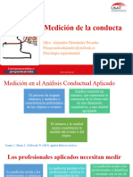 Medición de La Conducta