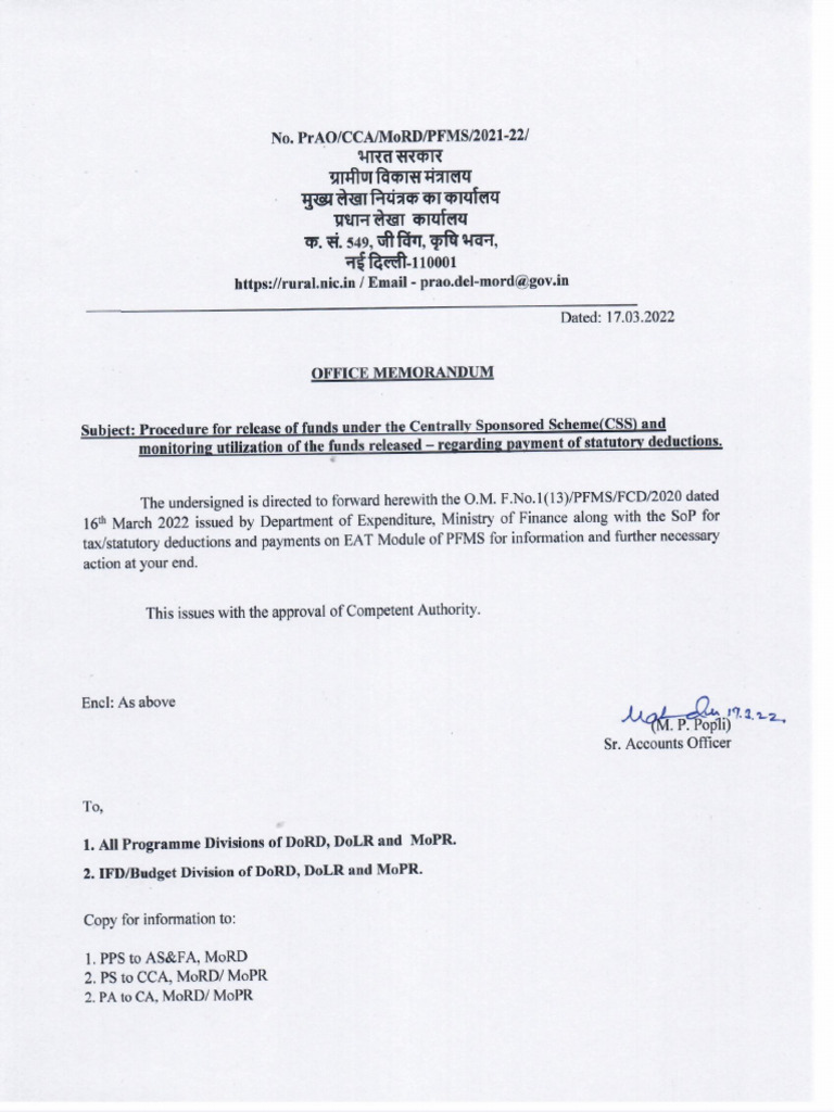doe-om-dated-16-03-2022-regarding-payment-of-statutory-deductions-and