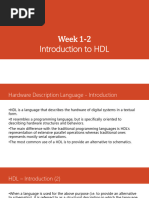 Intro To HDL Midterm