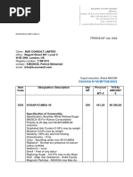 Invoice Sugar Draft