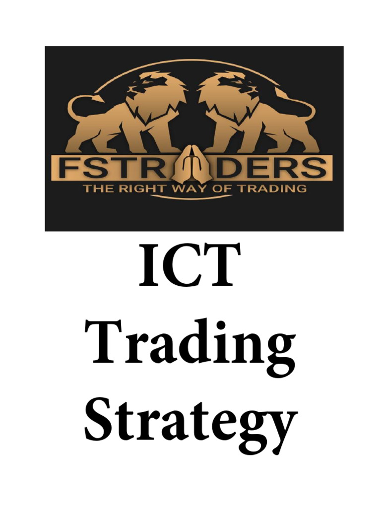 ICT Trading Strategy PDF Market Trend Market (Economics)