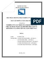 (Nhóm 6) Báo Cáo Lý Do Chọn Đề Tài