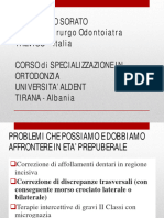 Correzione Dei Morsi Crociati. ERP