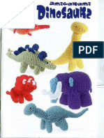 Dinosaurios Gourmet Crochet