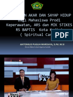 Materi Spiritualitas Hidup Prodi Keperawatan, ARS Dan MIK STIKES RS Baptis Kota Kediri