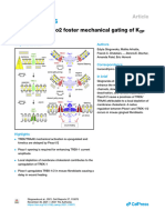 2021.piezo1 and Piezo2 Foster Mechanical Gating of K2P Channels