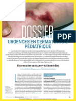 Dossier Urgences Dermatologiques Pédiatriques RDPMG 10-2021