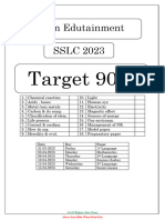 10th STD Science Target 90 2023 by FRZN Edutainment