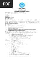 Chapter 1: Overview On Networking ( Continued From The Previous Course)