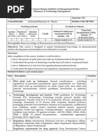 Industrial Pharmacy II - Theory