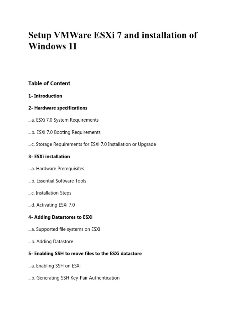 installing windows 11 on vmware esxi 7