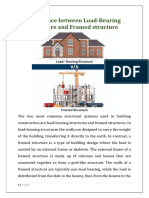 Difference Between Load Bearing Structure & Framed Structure