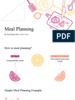 Meal Planning DKBM Dietetik