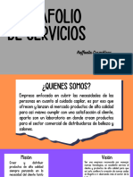 Portafolio de Servicios