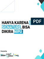 Hanya Karena Email Signature!