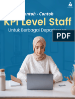 Contoh KPI Level Staff