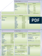 C# Style Sheet v1.0