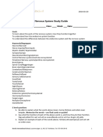 Nervous System Study Guide 2020 21