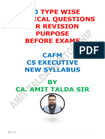 Atm Cafm Practical Revision Notes