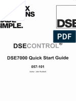 DSE ControlSystemDSE7000 QRF