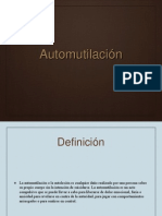 Automutilación