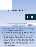 Foreign Policy