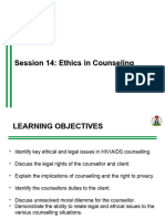 15 Ethics in Counselling